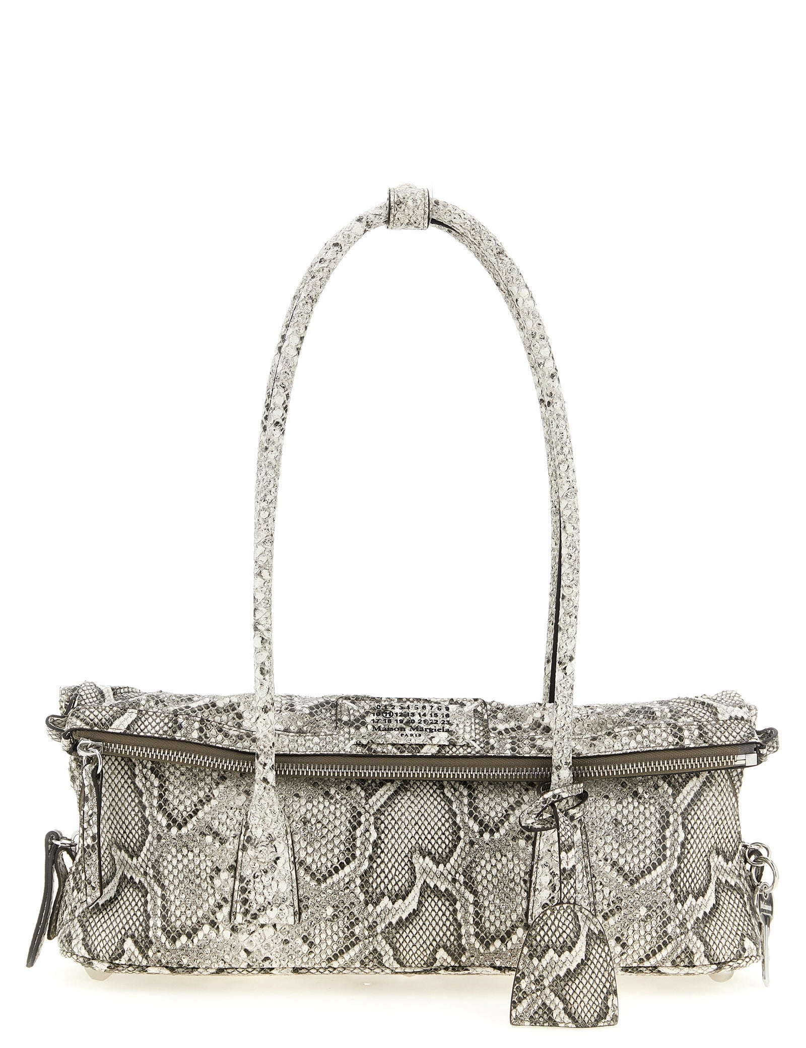 Maison Margiela White Goat Leather Shoulder Bag