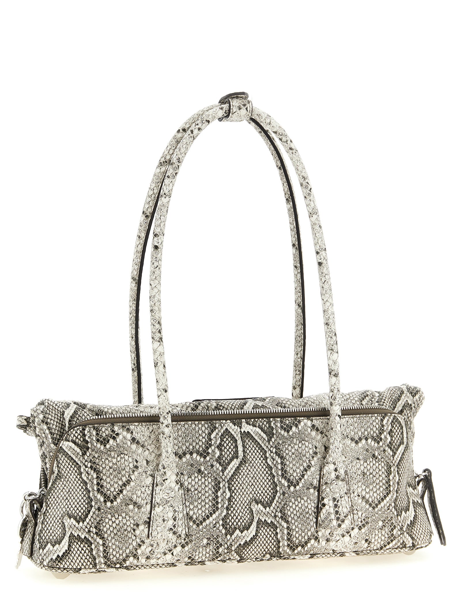 Maison Margiela White Goat Leather Shoulder Bag
