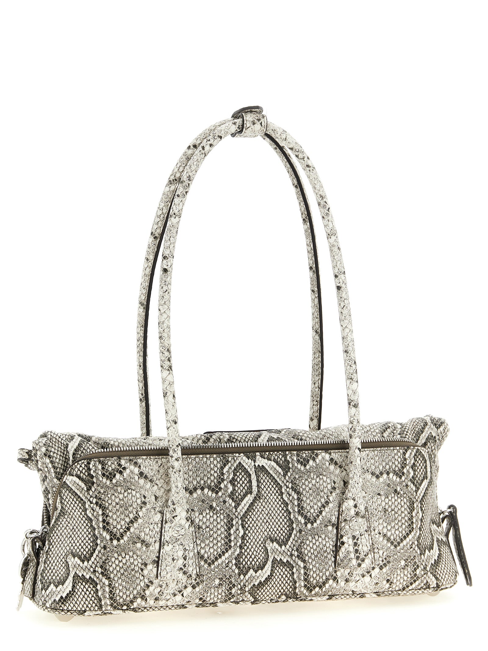 Maison Margiela White Goat Leather Shoulder Bag