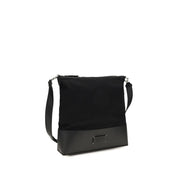 Maison Margiela Black Calf Leather Hobo Shoulder Bag