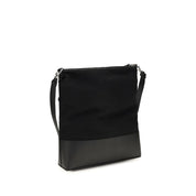 Maison Margiela Black Calf Leather Hobo Shoulder Bag