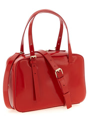 A.P.C. Red Cow Leather Handbag