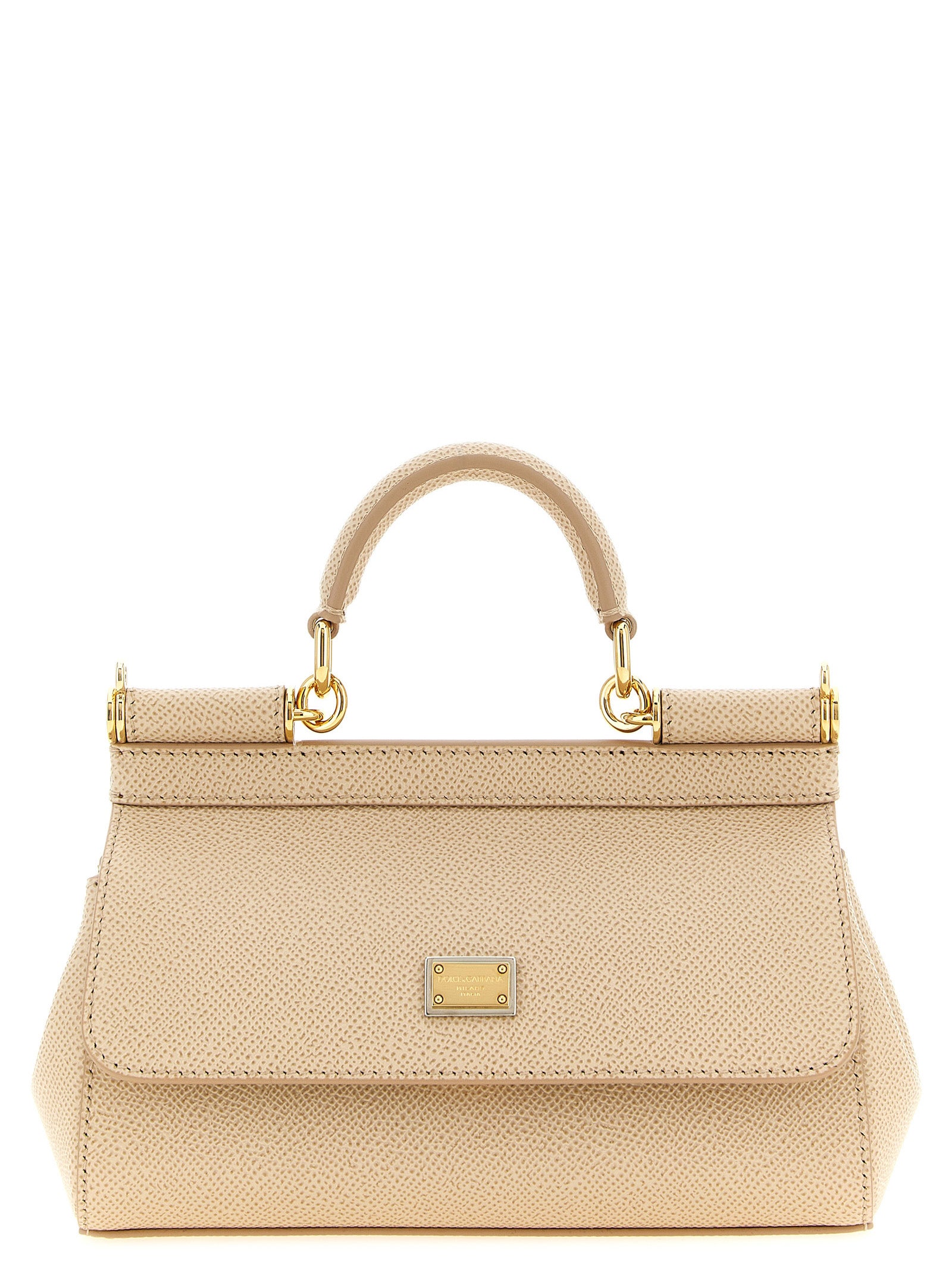 Dolce & Gabbana Pink Calfskin Small Handbag