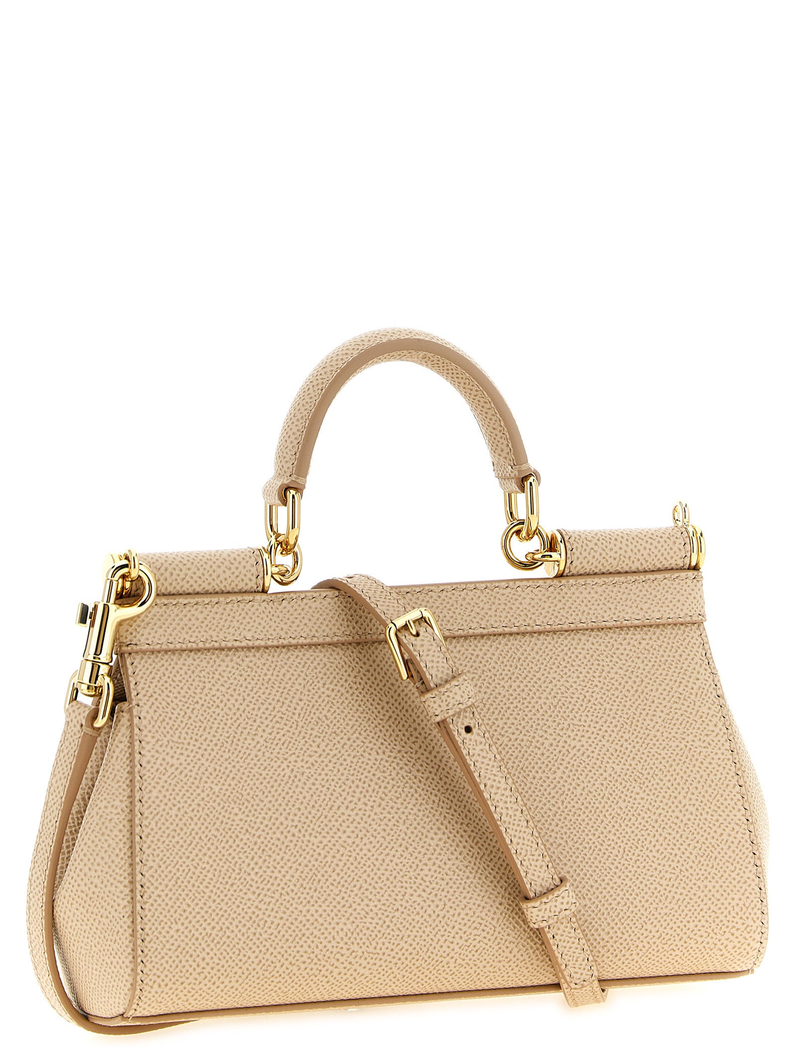 Dolce & Gabbana Pink Calfskin Small Handbag