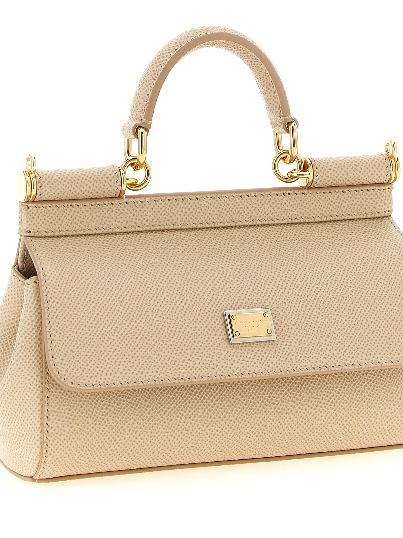 Dolce & Gabbana Pink Calfskin Small Handbag