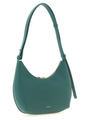 Furla Green Calfskin Shoulder Bag