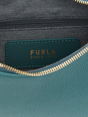 Furla Green Calfskin Shoulder Bag