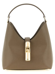 Furla Green Calfskin Mini Hobo Bag