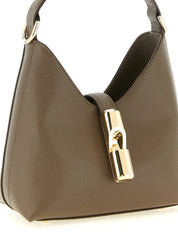 Furla Green Calfskin Mini Hobo Bag