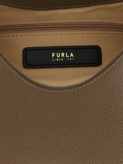 Furla Green Calfskin Mini Hobo Bag