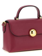 Furla Burgundy Calfskin Mignon Handbag