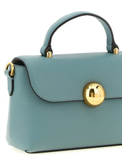 Furla Light Blue Calfskin Mignon Handbag