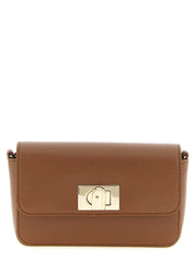 Furla Cognac Calfskin Mini Crossbody Bag