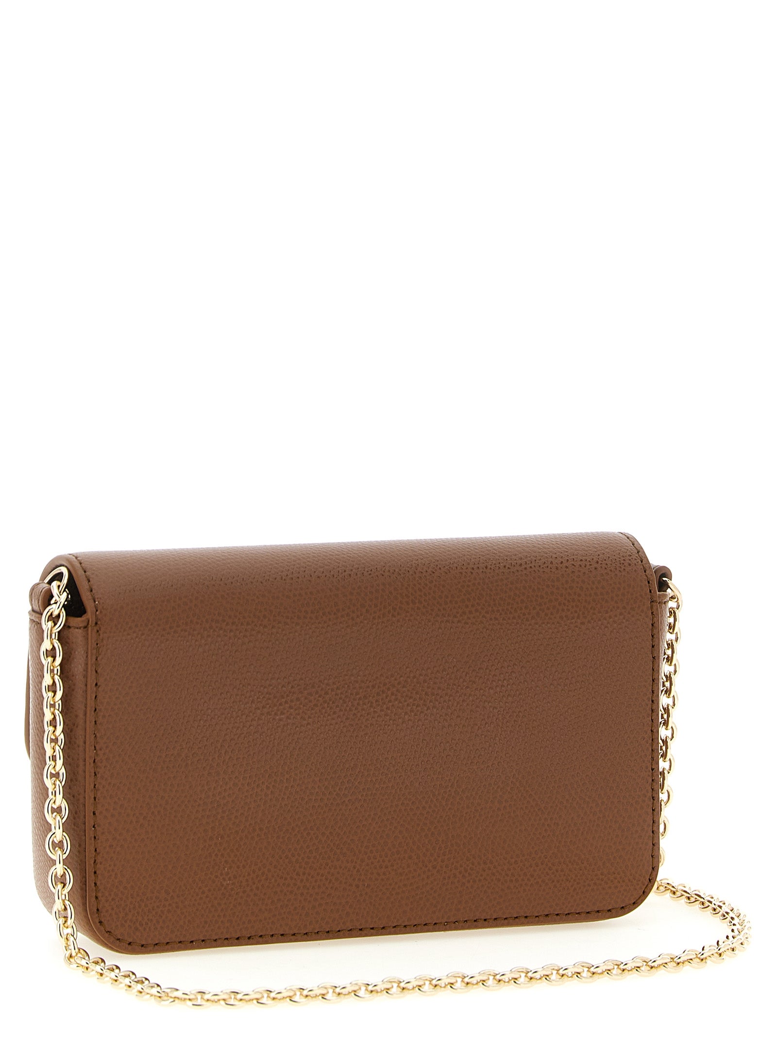 Furla Cognac Calfskin Mini Crossbody Bag