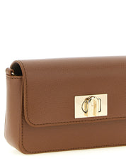 Furla Cognac Calfskin Mini Crossbody Bag