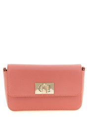 Furla Pink Calfskin Mini Crossbody Bag
