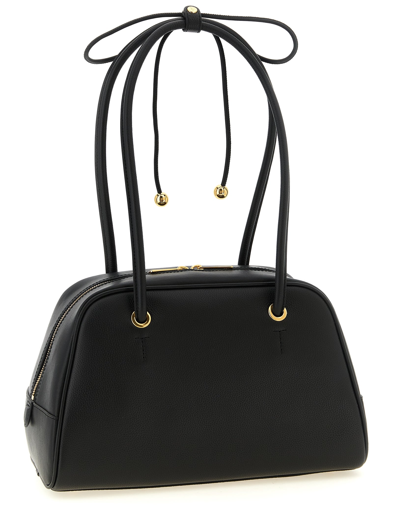 Furla Black Calfskin Handbag