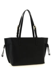Furla Black Hammered Calfskin Tote Bag