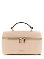 Furla Powder Pink Calfskin Crossbody Bag