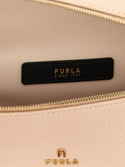 Furla Powder Pink Calfskin Crossbody Bag