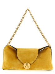 Versace Ochre Yellow Calfskin Clutch Bag