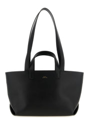 A.P.C. Black Cowhide Small Shopping Bag