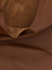 A.P.C. Hazelnut Hammered Cowhide Shoulder Bag