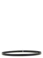 Tom Ford Black Goatskin Thin Belt