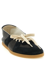 Maison Margiela Black Lamb Leather Ballet Flats