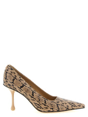 Jimmy Choo Brown Leather High Heel Pumps