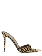 Giuseppe Zanotti Multicolor Pony Hair Mule Sandals