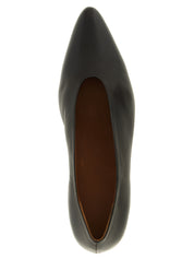 Marsèll Dark Brown Calfskin Mid Heel Pumps