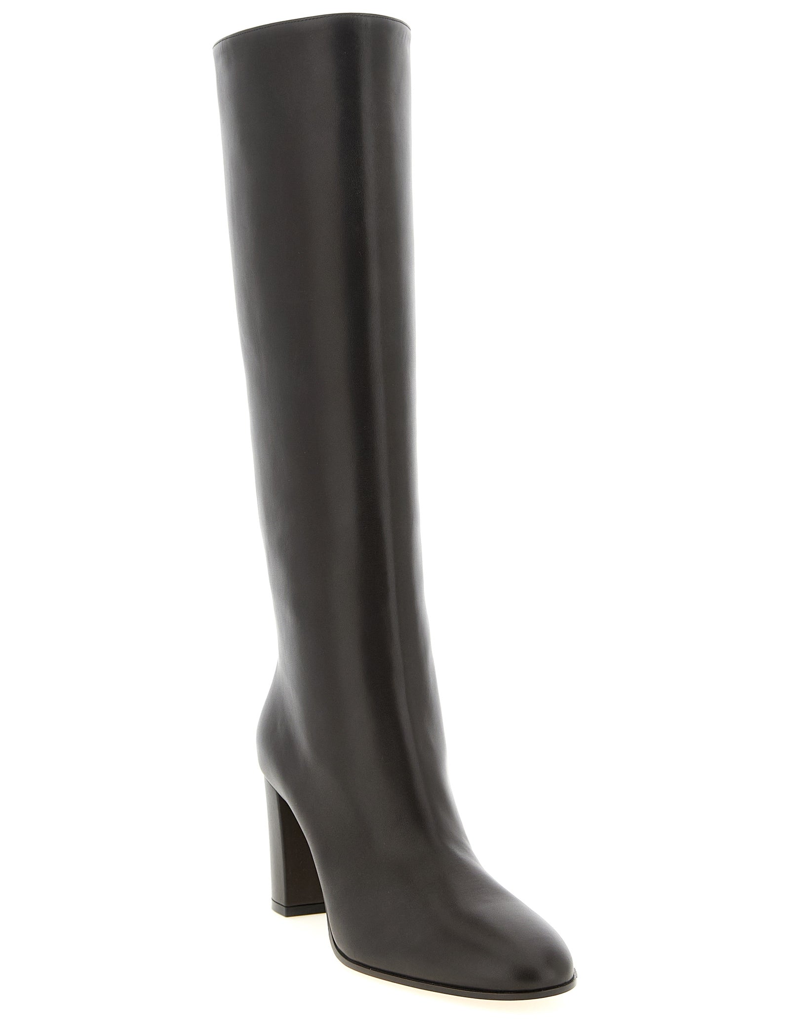 Gianvito Rossi Moka Calfskin Over The Knee Boots