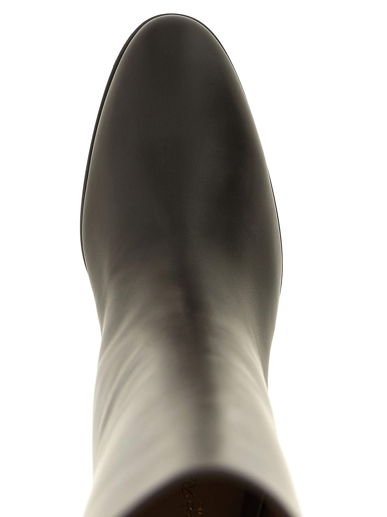 Gianvito Rossi Moka Calfskin Over The Knee Boots