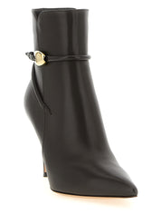 Gianvito Rossi Brown Lambskin Ankle Boots