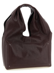 Maison Margiela Bordeaux Lambskin Shoulder Bag