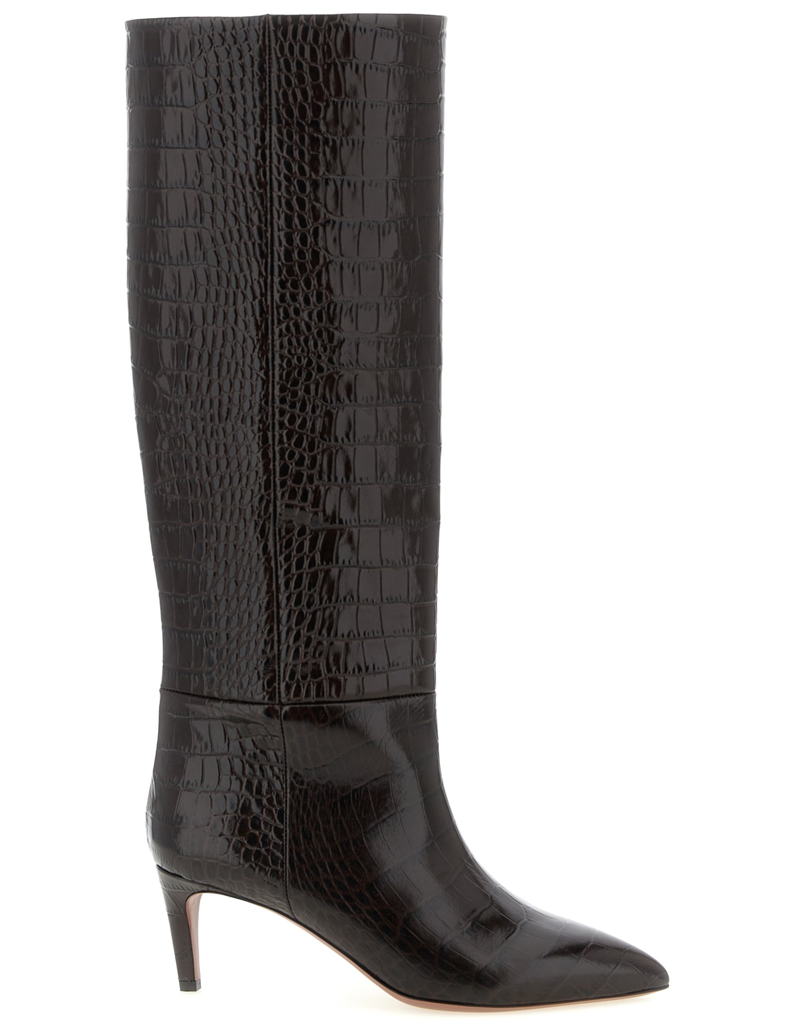 Paris Texas Brown Calfskin Over The Knee Boots