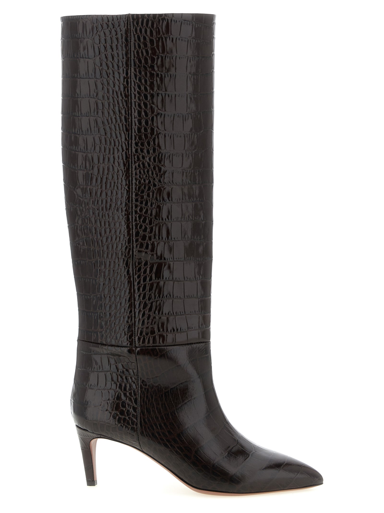 Paris Texas Brown Calfskin Over The Knee Boots