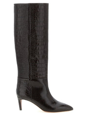 Paris Texas Brown Calfskin Over The Knee Boots