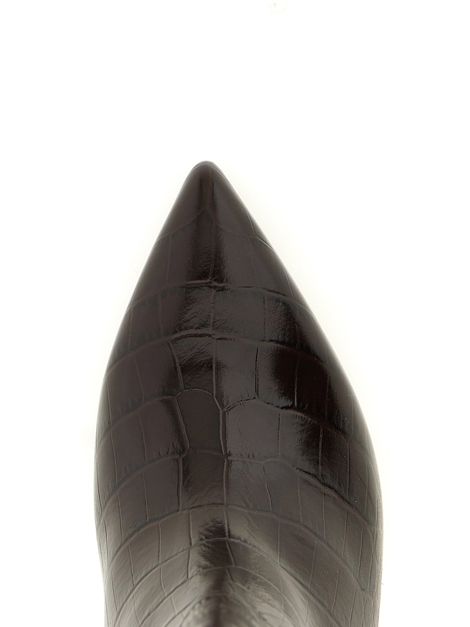 Paris Texas Brown Calfskin Over The Knee Boots