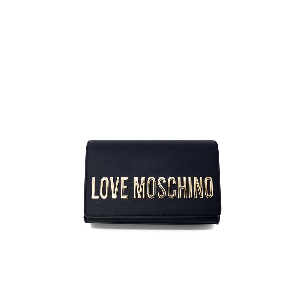 Love Moschino Black Eco-leather Handbag