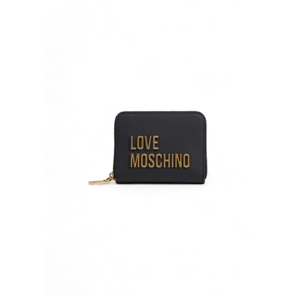 Love Moschino Black Polyurethane Wallet