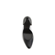 The Row Black Lambskin Pumps