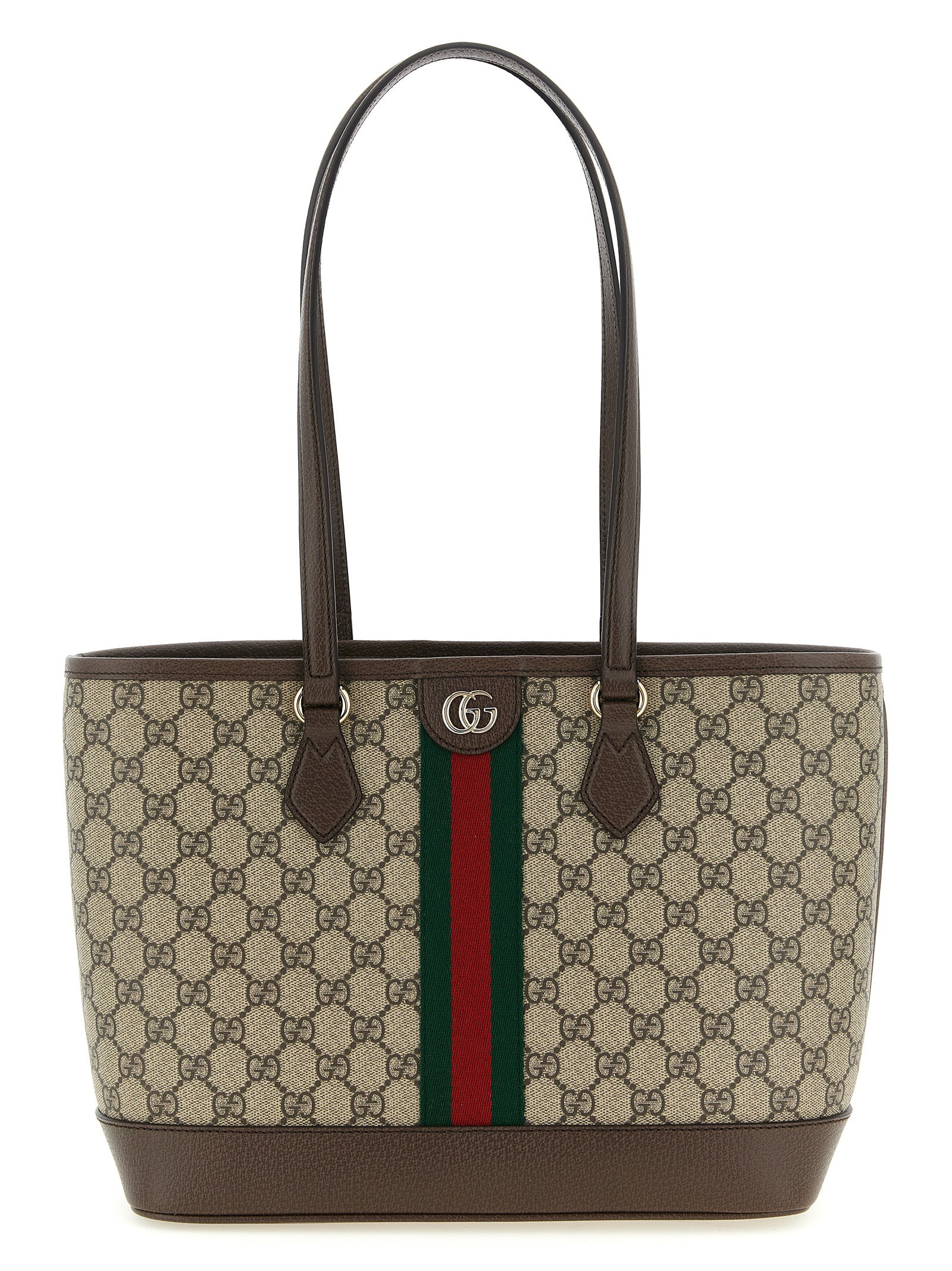 Gucci Brown Polyurethane Tote Bag