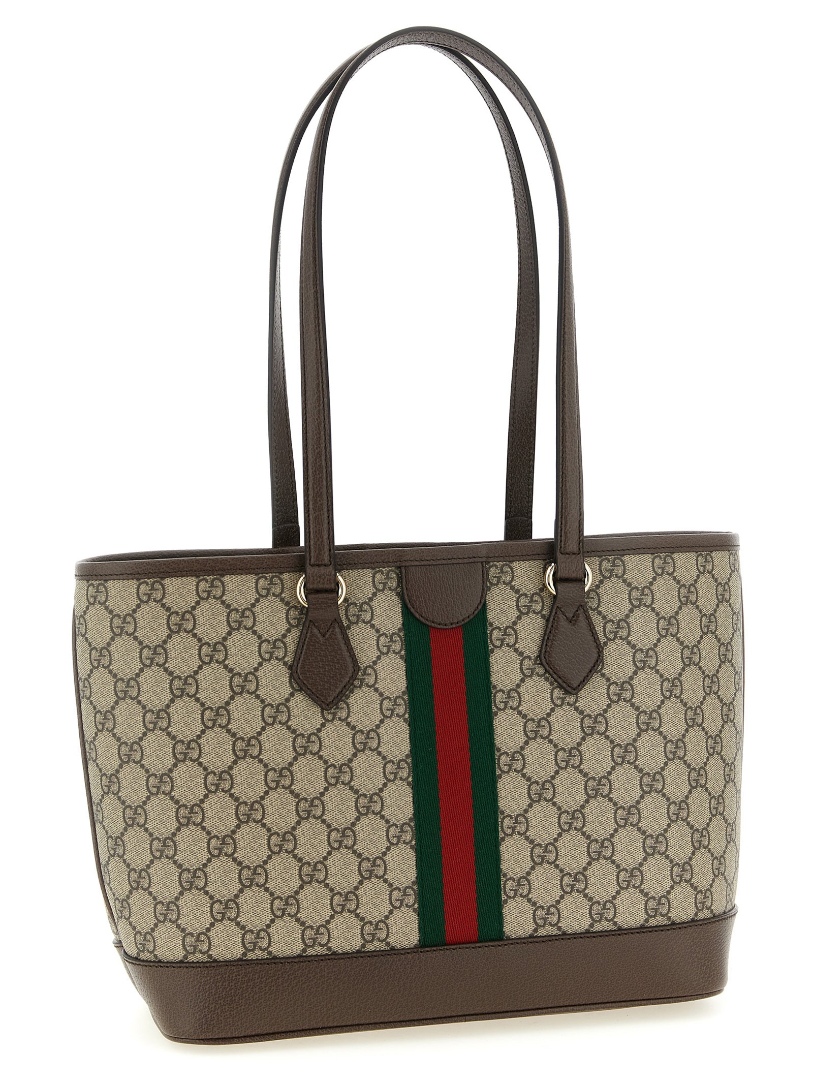 Gucci Brown Polyurethane Tote Bag