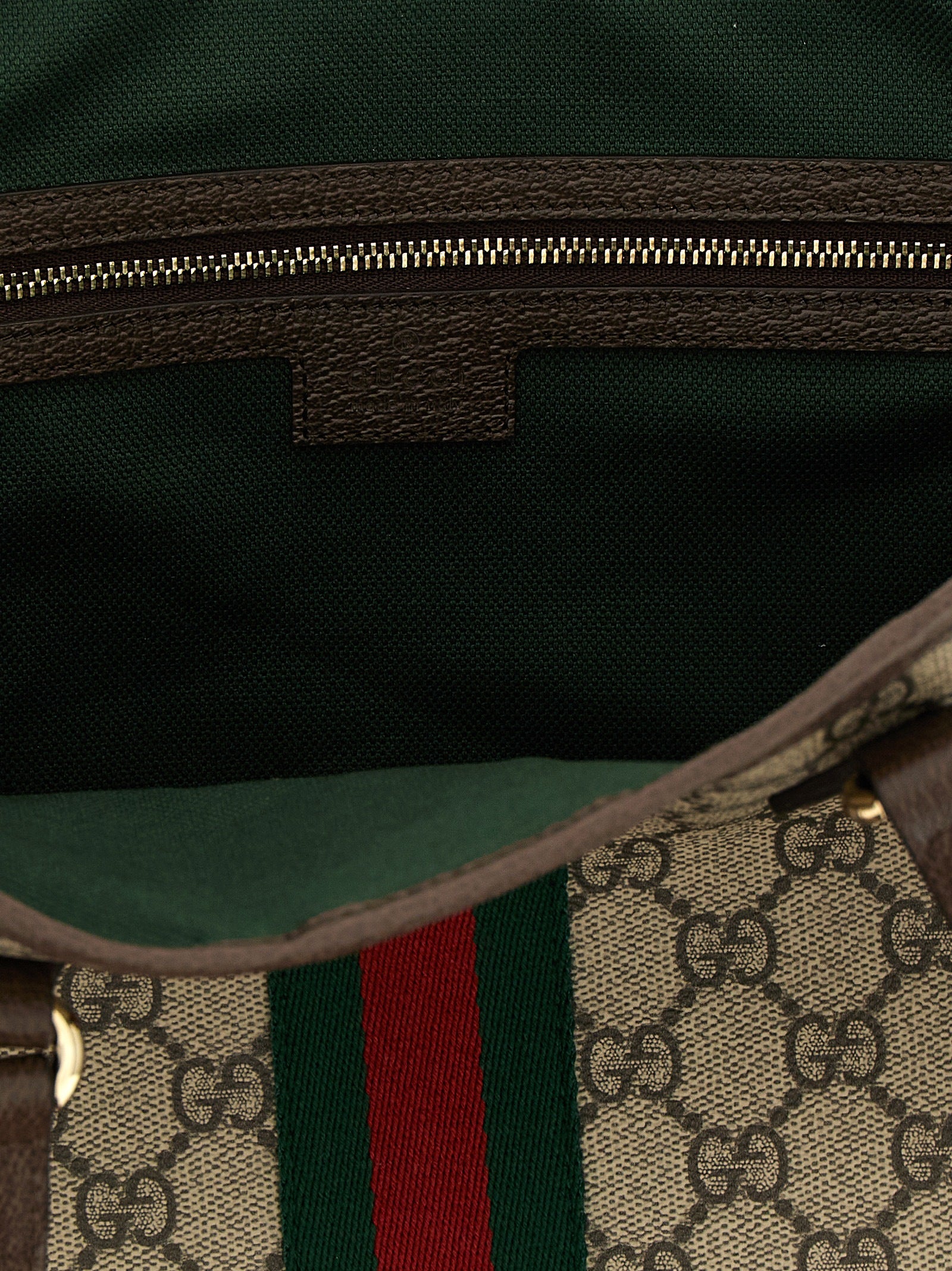 Gucci Brown Polyurethane Tote Bag