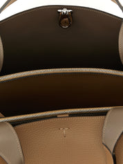 Tod's Brown Calfskin Tote Bag