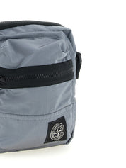 Stone Island Gray Nylon Metal Crossbody Bag