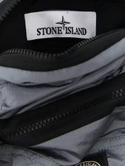 Stone Island Gray Nylon Metal Crossbody Bag