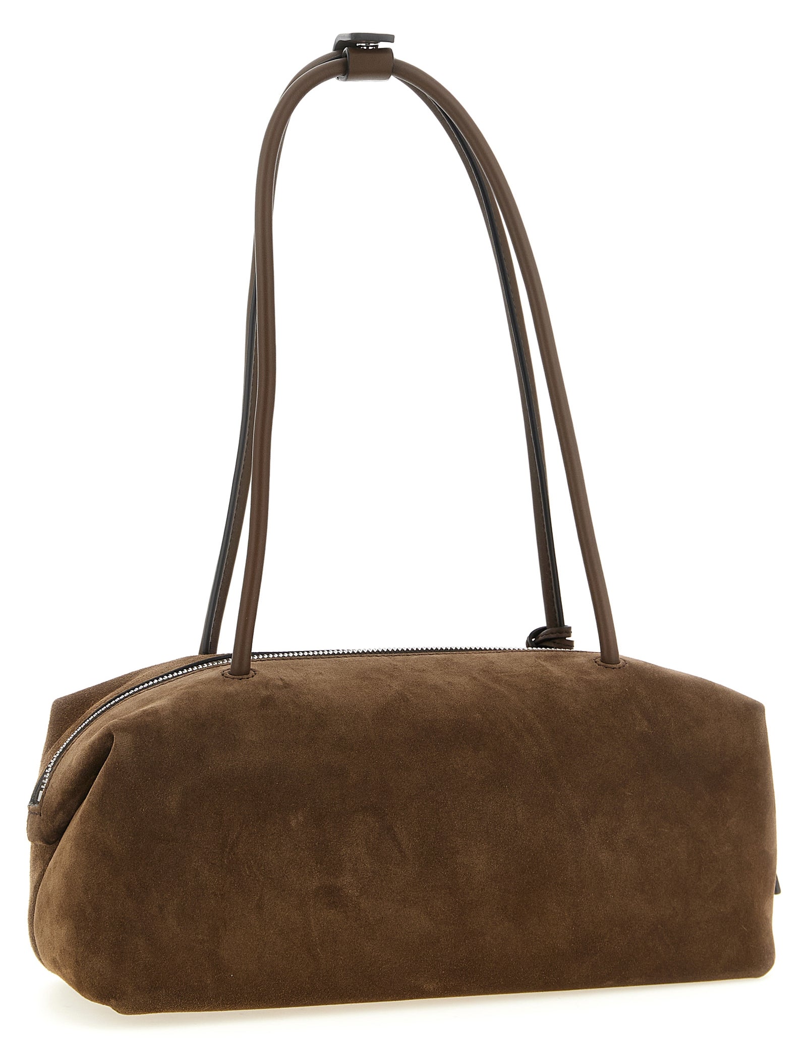 Max Mara Brown Calfskin Shoulder Bag